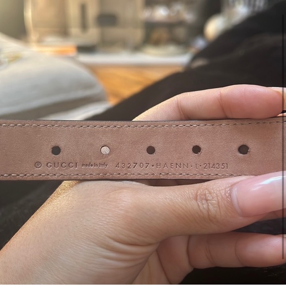 Kids Gucci belt size L - Picture 2 of 3